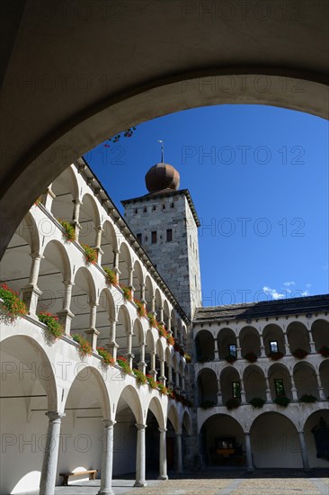 Inner courtyard