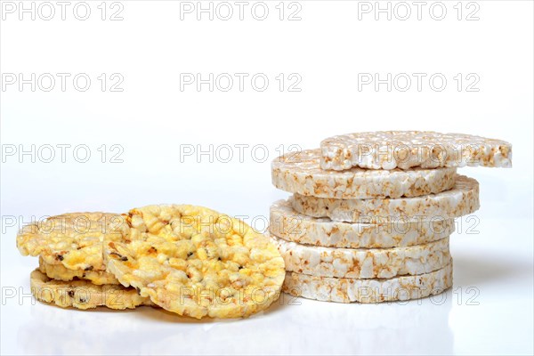Stacked rice wafers