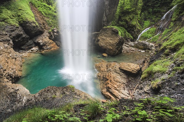 Waterfall on the Klausen Pass