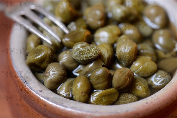 Bowl with capers