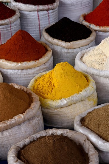 Spices in bags