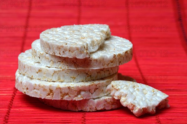 Stacked rice cakes