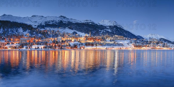 St. Moritz and Lake St. Moritz