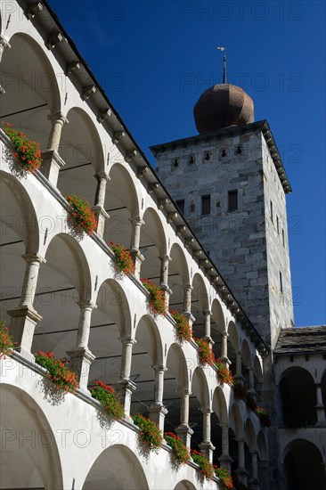 Inner courtyard