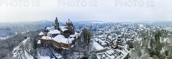 Braunfels Castle in winter