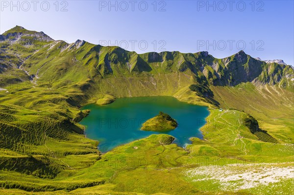 Schrecksee and Allgaeu Alps