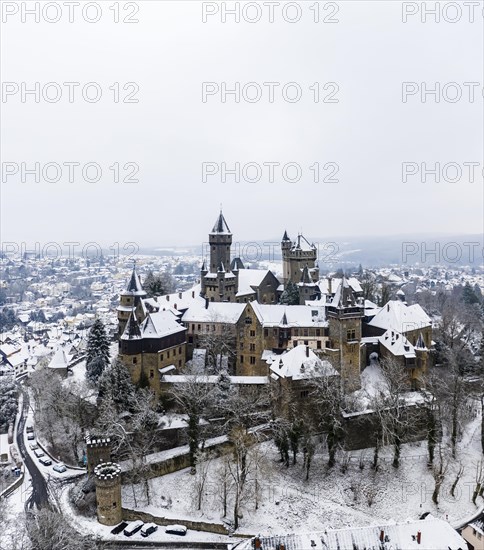 Braunfels Castle in winter