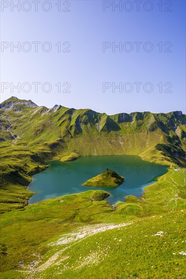 Schrecksee and Allgaeu Alps