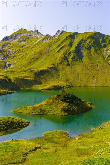 Schrecksee and Allgaeu Alps