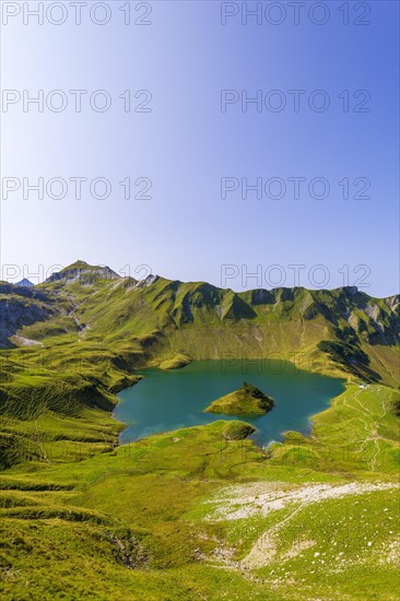 Schrecksee and Allgaeu Alps
