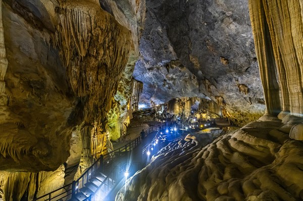 Colourful Paradise cave