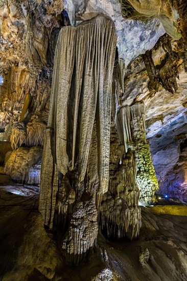 Colourful Paradise cave