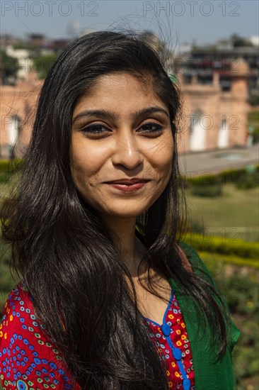 Portrait of a young woman