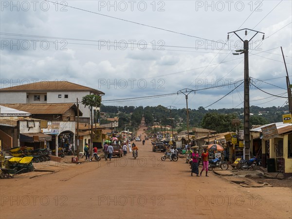 The town of Yokadouma
