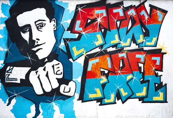 Graffiti Stay Free with lettering Stay Free