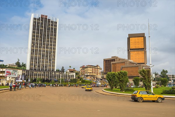 Center square in the downtown