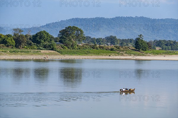 Irrawaddy river in Myitkyina