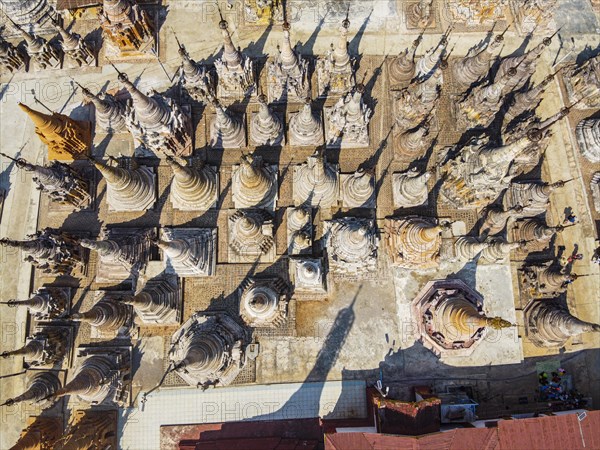 Aerial of the Tharkong Pagoda