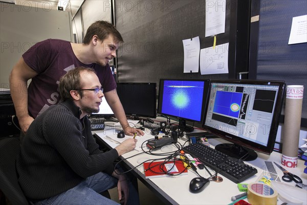 Laser laboratory of experimental physics at Heinrich Heine University Duesseldorf