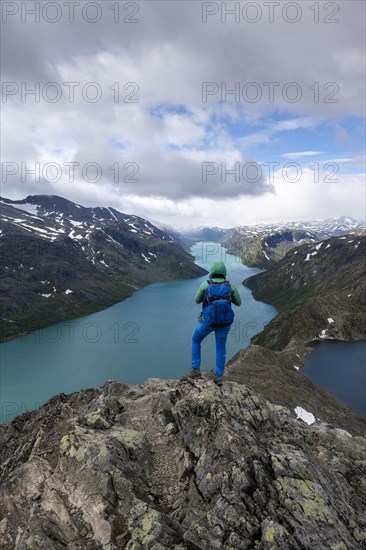 Hiking on the Besseggen Hike