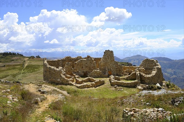 Ruins of Marcahuamachuco from the pre-Inca period