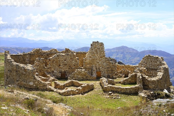Ruins of Marcahuamachuco from the pre-Inca period