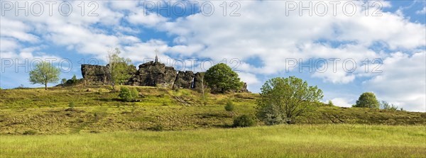 Landscape in the Harz foreland