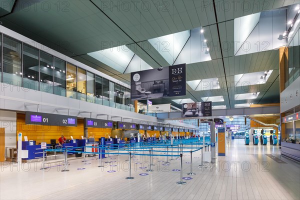 Terminal of Luxembourg Airport
