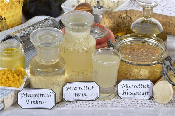 Horseradish wine