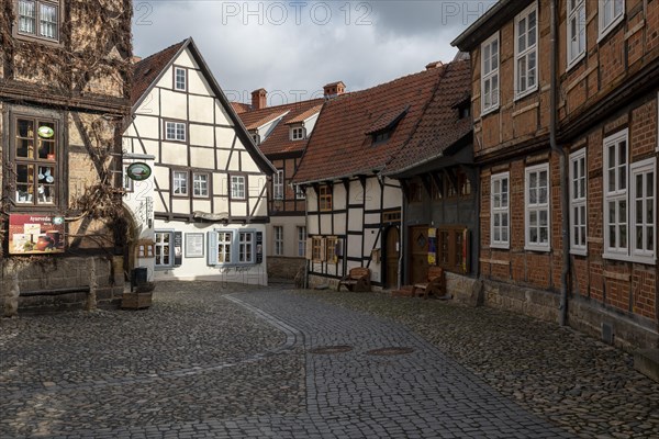Half-timbered houses in Finkenherd