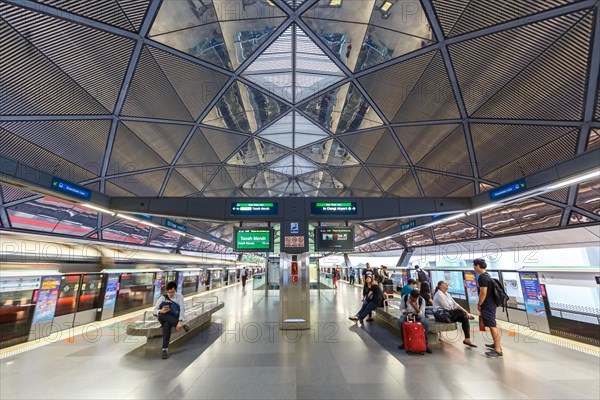 Singapore Metro Singapore Subway MRT Station Expo