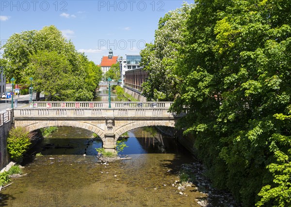 Beer bridge over the Chemnitz
