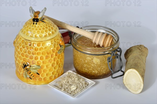 Production horseradish syrup