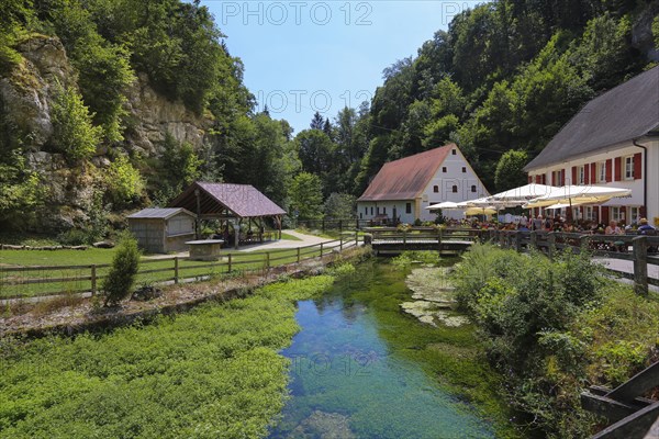 Wimsen mill on the course of the Ach river