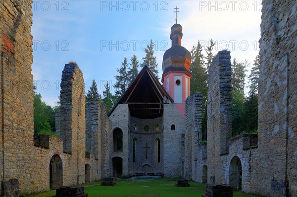 Maria Hilf church ruins