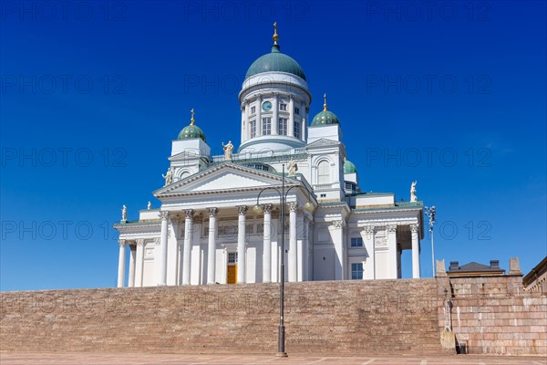 Cathedral Church Tuomiokirkko Text Free Space Copyspace Travel Tourism in Helsinki
