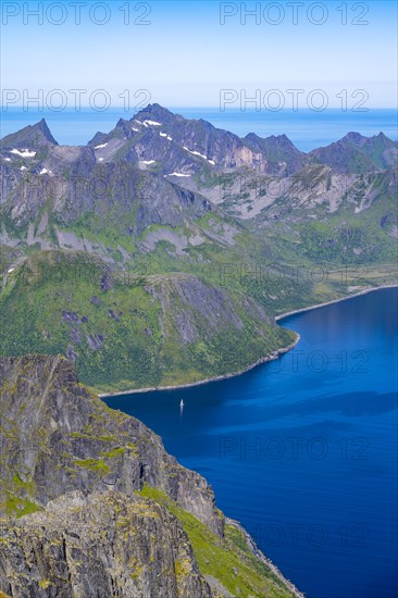 View from the top of Grytetippen