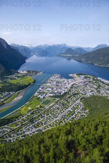 View from the hike Romsdalseggen
