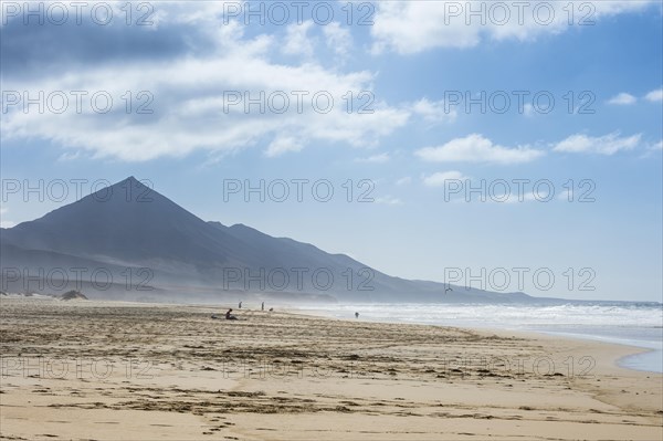 Remote Cofete beach