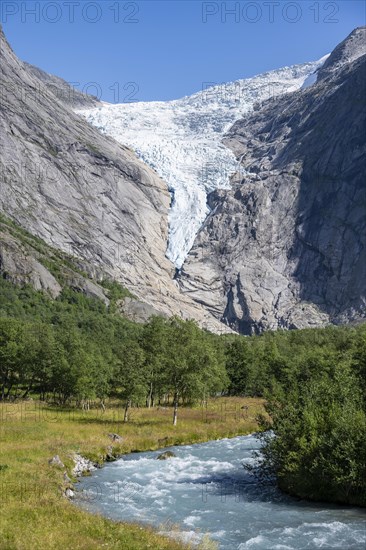 Briksdalselva River