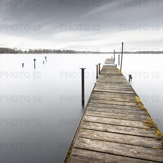 Abandoned jetty at the Schwielochsee