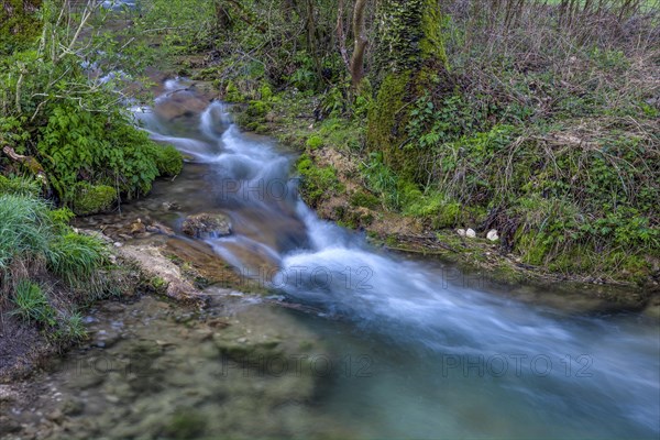 Urach waterfall - Bruehlbach stream