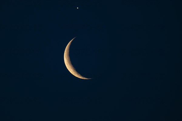Moon and Venus
