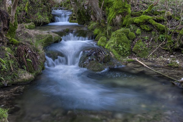 Urach waterfall - Bruehlbach stream