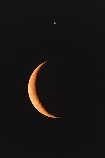 Moon and Venus