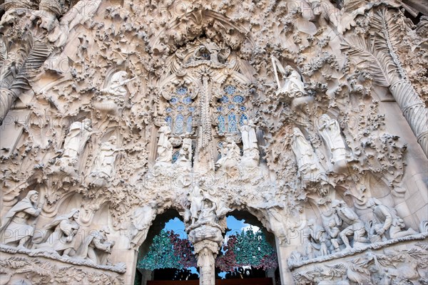 Sculptures of the Nativity Facade