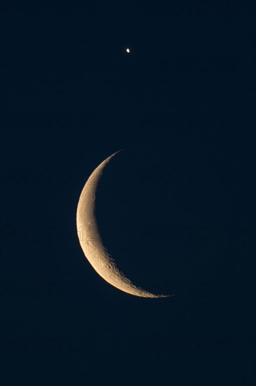 Moon and Venus