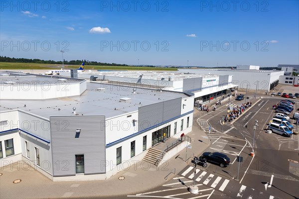 Terminal of Frankfurt cock Airport