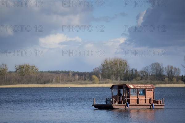 Houseboat on the Woblitzsee