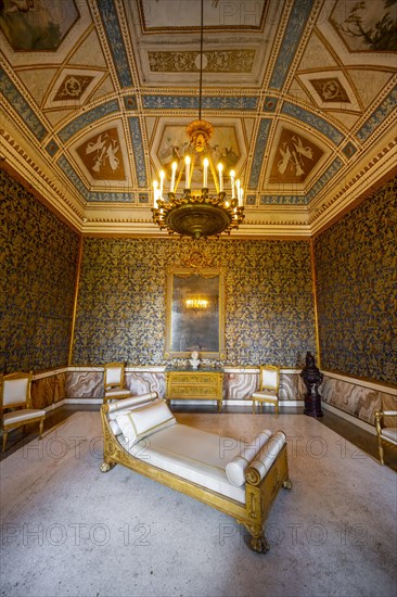 Historic bedroom of a Venetian palace